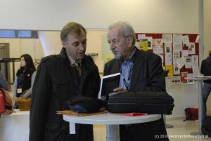 02  Letzte Vorbesprechung zwischen Moderator Peter Rudlof und Chefredakteur Josef Fragner